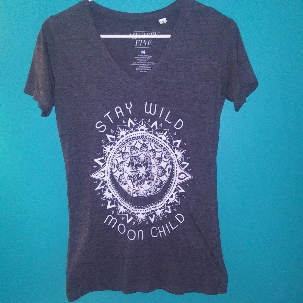 "🔥" v-neck t-shirt